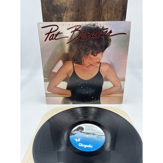 Pat Benatar : Crimes of Passion 1980 Rock LP Vinyl Record CHE 1275 VG