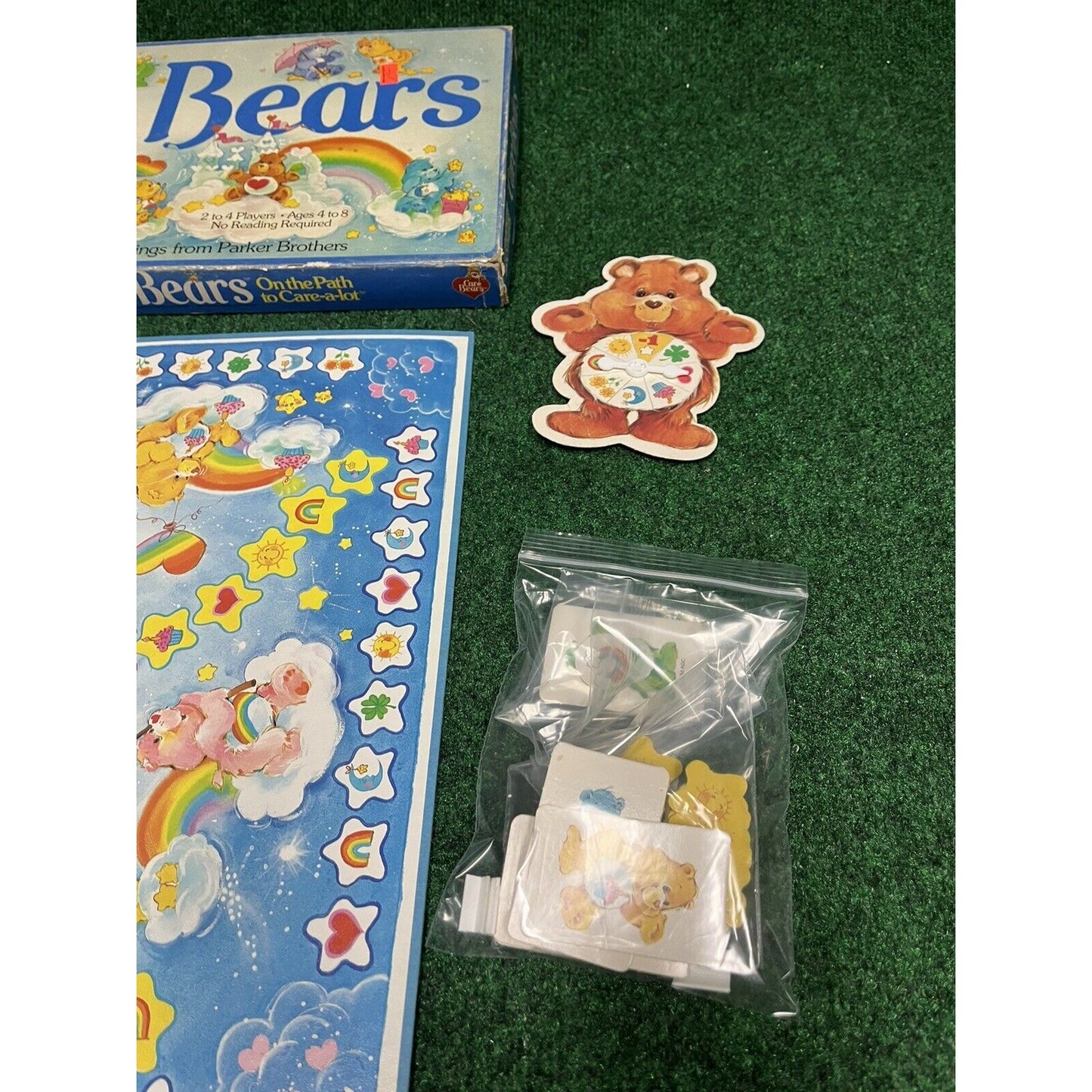 Care Bears Care-A-Lot Parker Brothers 1983 Vintage VTG Cartoon 80s