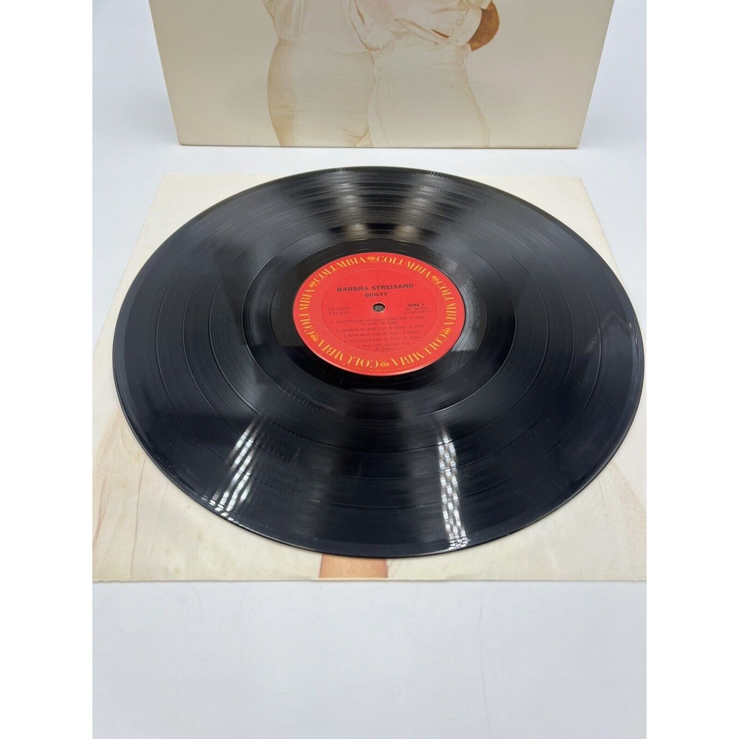 Barbra Streisand ‎-Guilty LP VINYL Gatefold Columbia ‎FC 36750 1980 Tested VG