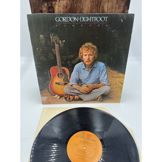 Vinyl Record LP Gordon Lightfoot Sundown VG