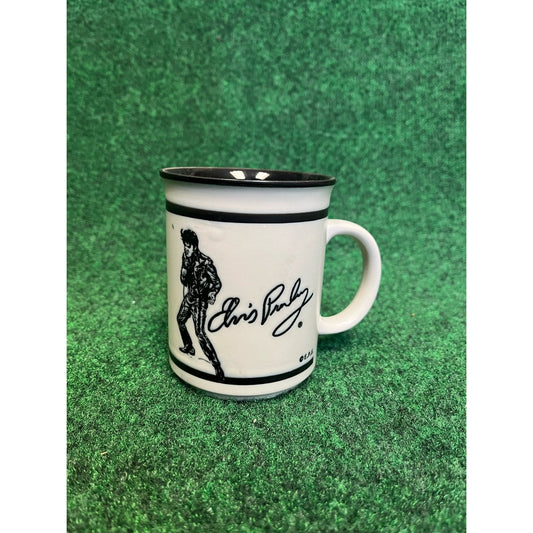 Vintage Elvis Presley Coffee Mug Tea Cup Glass Unisex VTG