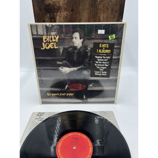 Billy Joel – An Innocent Man - 1983 Columbia QC38837 Pop Rock Vinyl LP - EX/EX