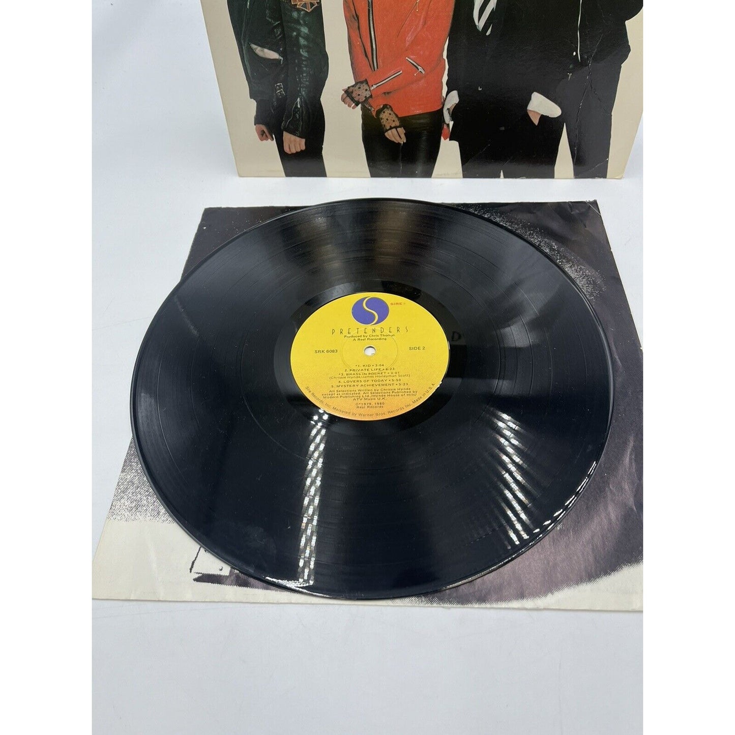 Pretenders - Self Titled Vinyl Record Sire SRK6083