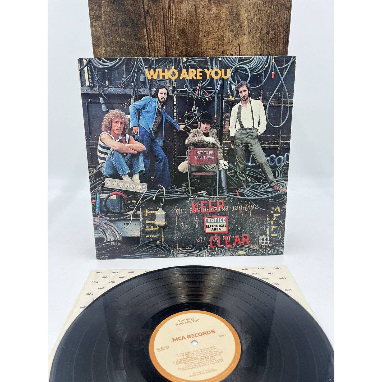 The Who - Who Are You - 1978 MCA Records Pressing MCA-3050