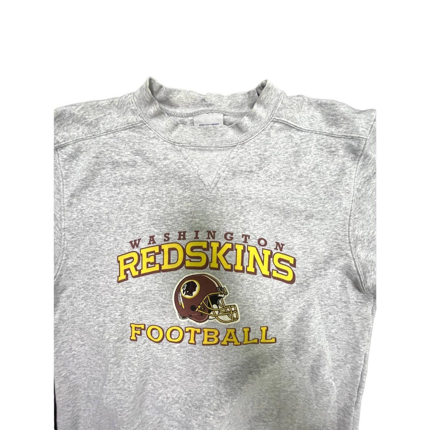 Lady's Vtg/90s Reebok Washington Redskins Gray Sz Small Sweatshirt