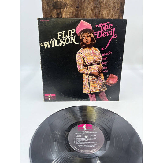 Flip Wilson The Devil Made Me Buy This Dress 1970 Comedy LP LD-1000 Vinyl Record