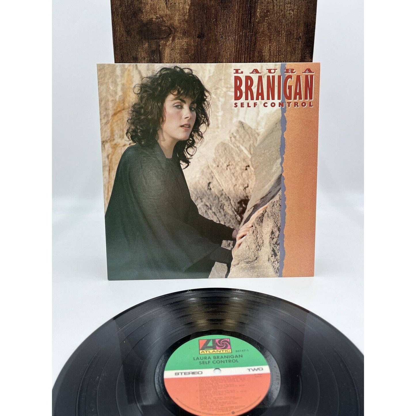 Laura Branigan Self Control Atlantic [VG] RCA R-144114 80147-1 Vinyl LP 80s