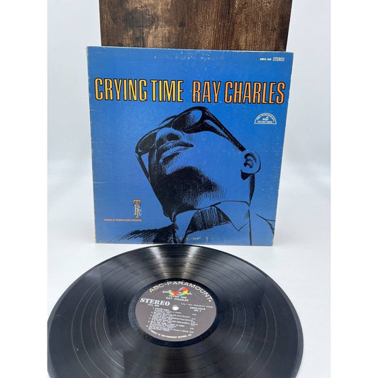 Crying Time--Ray Charles--Record LP Vinyl--1966--ABC PARAMOUNT--ABCS-544