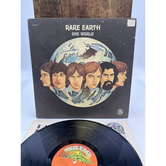 Rare Earth - One World Vinyl Record, Motown Record Corporation 1971