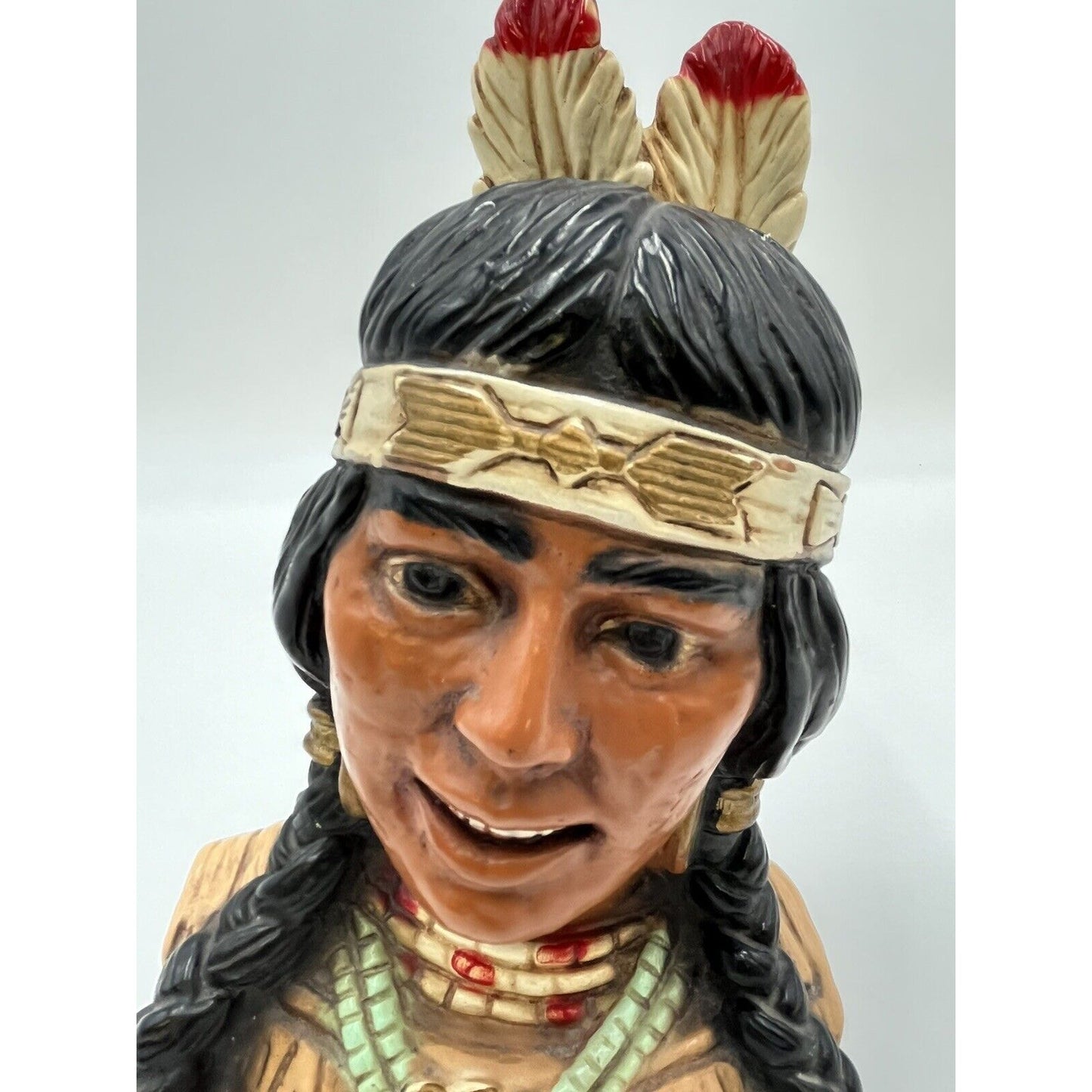 Native American Bust Universal Statuary Corp 1966