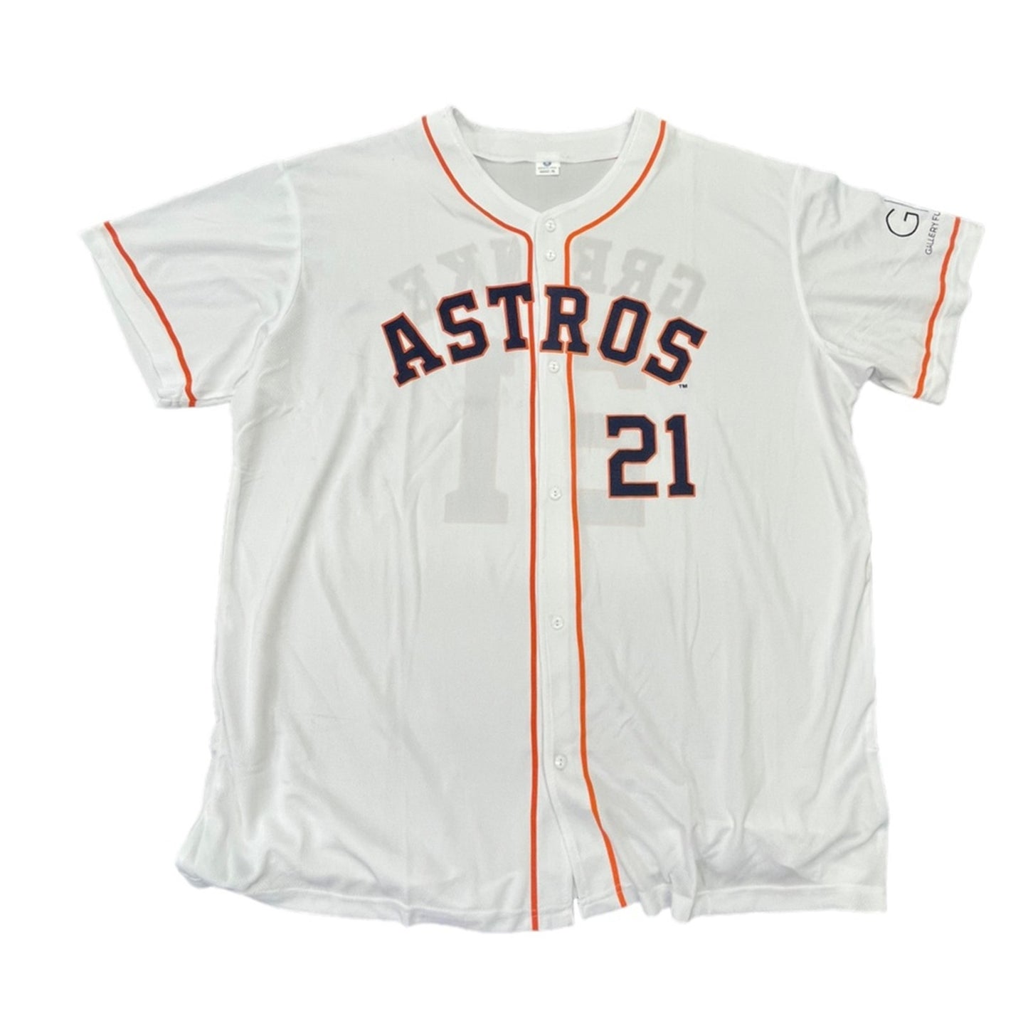 Houston Astros Zach Greinke Giveaway #21 Jersey Size XL Unisex MLB