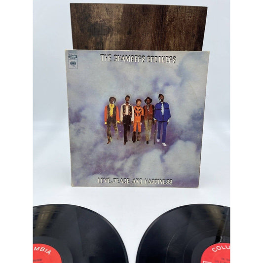 THE CHAMBER BROTHERS LOVE PEACE AND HAPPINESS LP Vinyl record