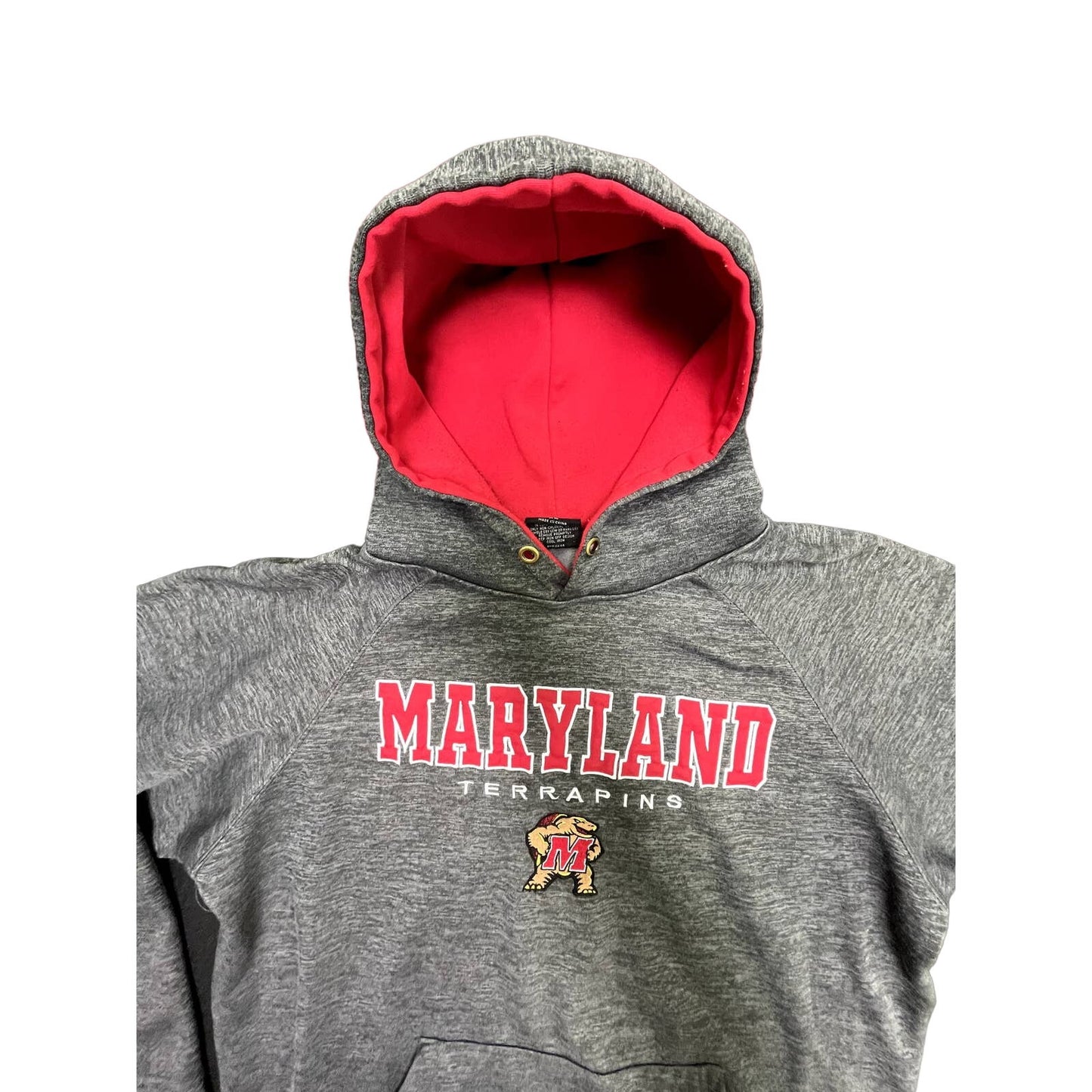 Y2K University of Maryland Pullover Sweatshirt Hoodie Sweater Sz XL