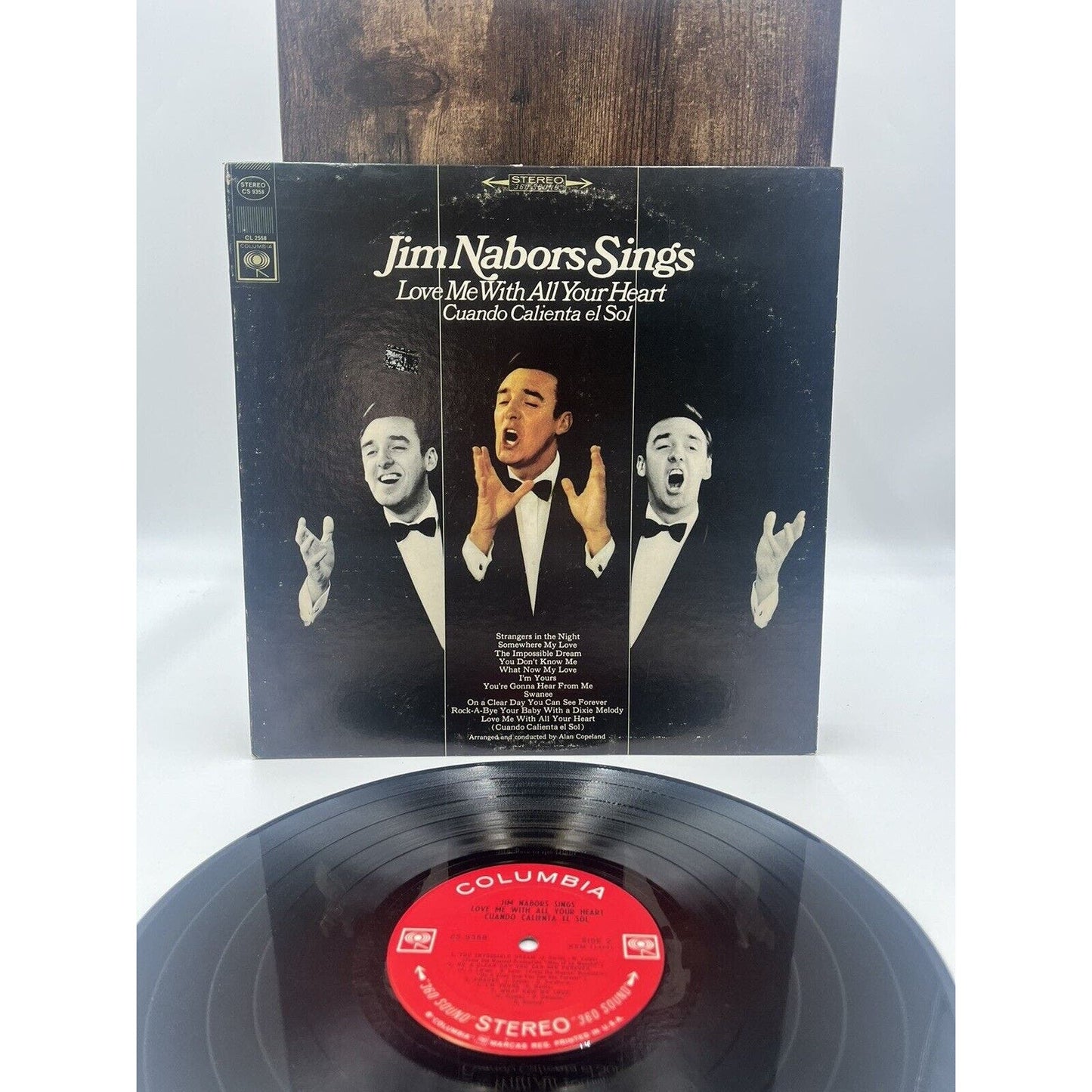 Jim Nabors "Jim Nabors Sings" Vinyl - Columbia Records CL 2558