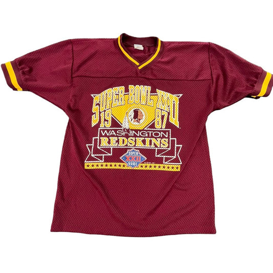 80s Washington Redskins 1987 Super Bowl Jersey Sz Large