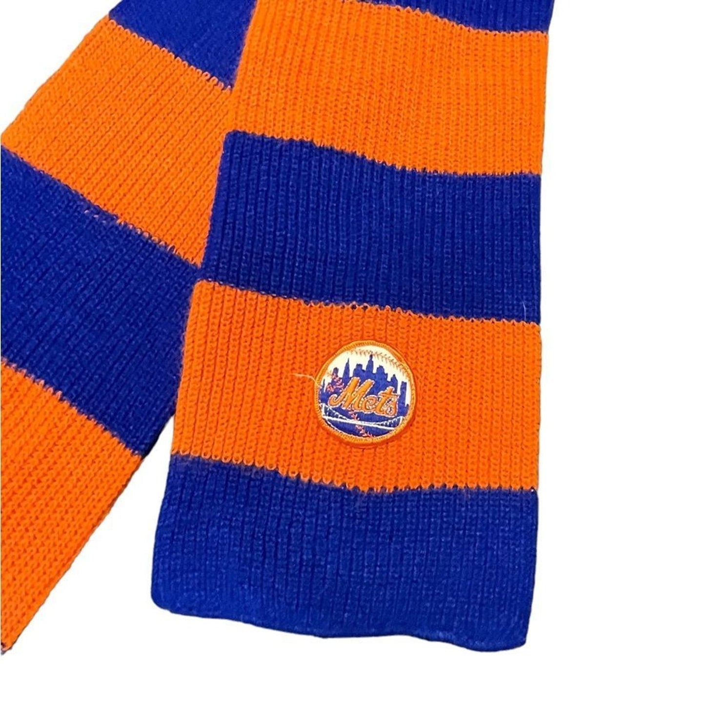 New York Mets MLB blue & orange scarf