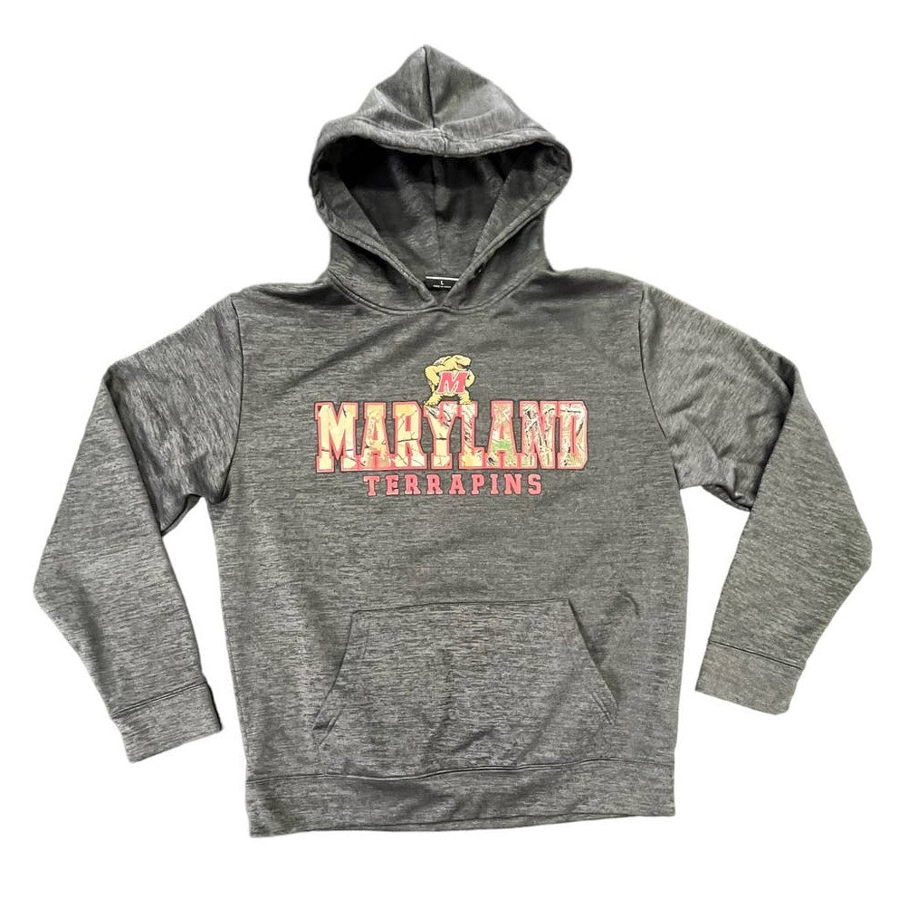 Y2K University of Maryland Pullover Sweatshirt Hoodie Sweater Sz M