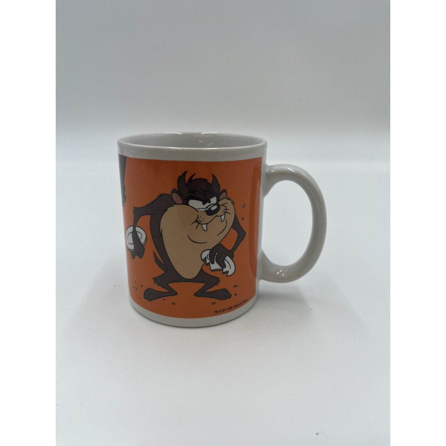 TAZ Coffee Cup Mug Vintage 1998 Warner Bros. Looney Tunes Gibson Tasmanian Devil