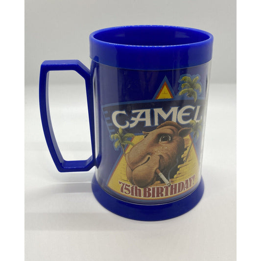 Camel 75th Birthday Plastic Mug - Joe Camel 1988