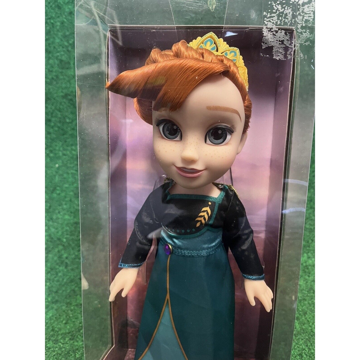Disney Princess Frozen Anna 14" Doll Jakks Pacific Toy 2021 Age 3+ Retired NIB!