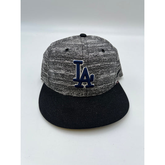 Y2K Nike Los Angeles Dodgers MLB Snapback hat cap gray camo style 90s Y2K