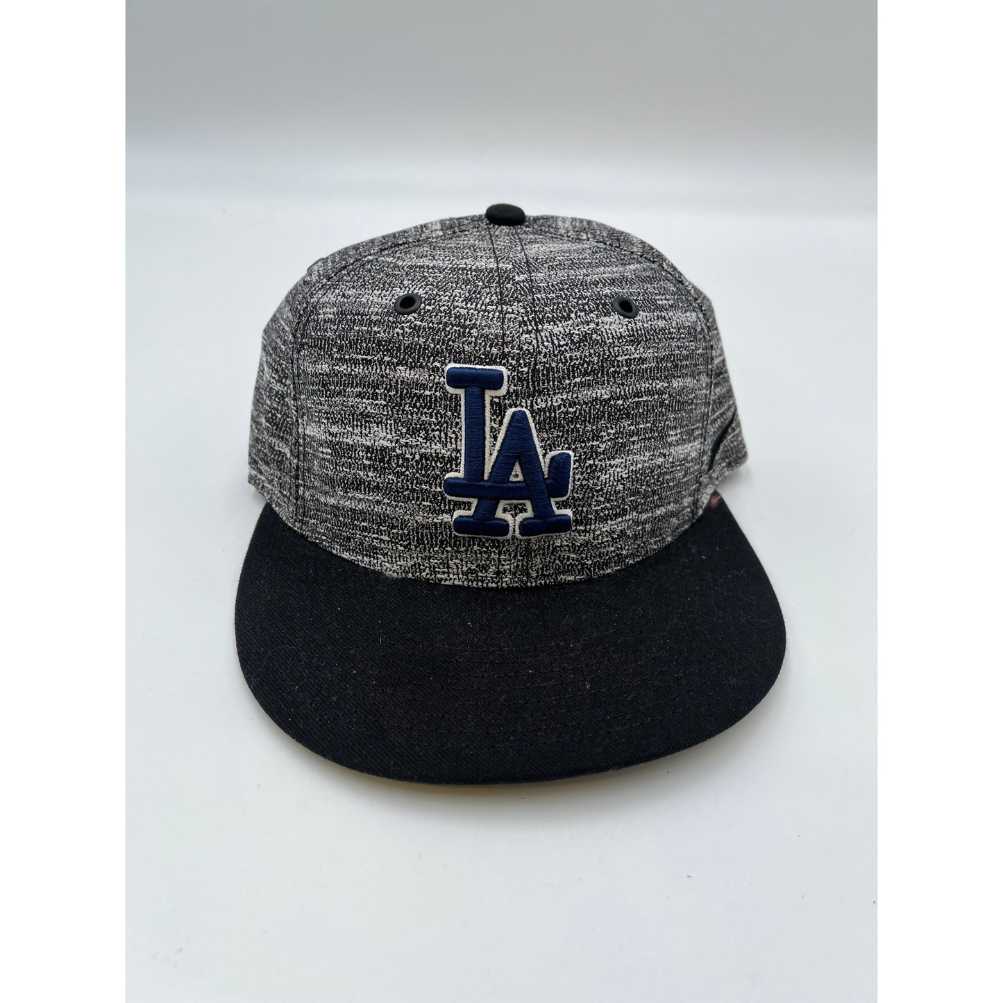 Y2K Nike Los Angeles Dodgers MLB Snapback hat cap gray camo style 90s Y2K