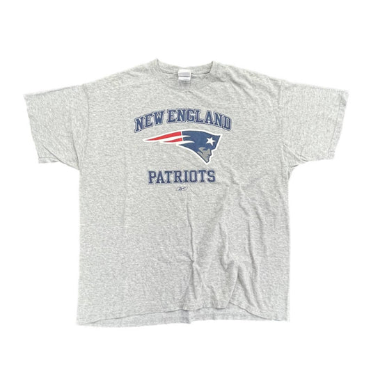 Y2K Reebok New England Patriots minimalist T-shirt size XL