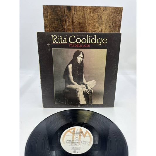 Rita Coolidge It'S Only Love Record Album Vinyl LP