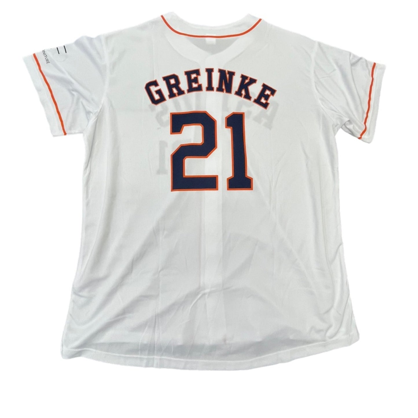 Houston Astros Zach Greinke Giveaway #21 Jersey Size XL Unisex MLB