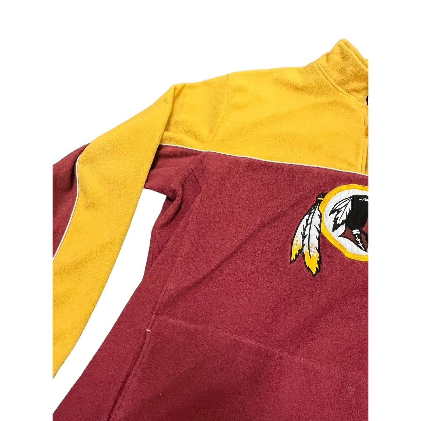 Y2K Reebok Washington Redskins pullover fleece quarter zip 3XL - Rare size! 90s