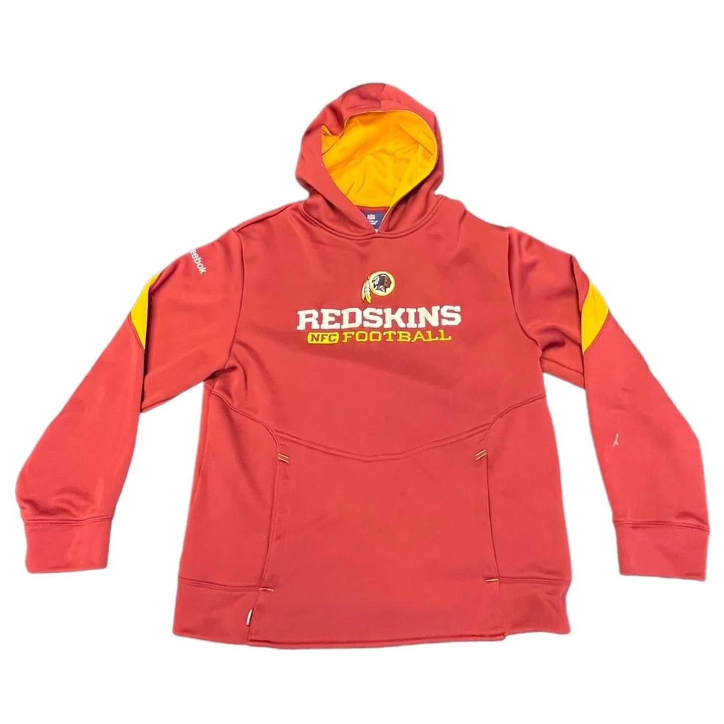 90s Ladies Reebok Washington Redskins NFL pullover hoodie size small