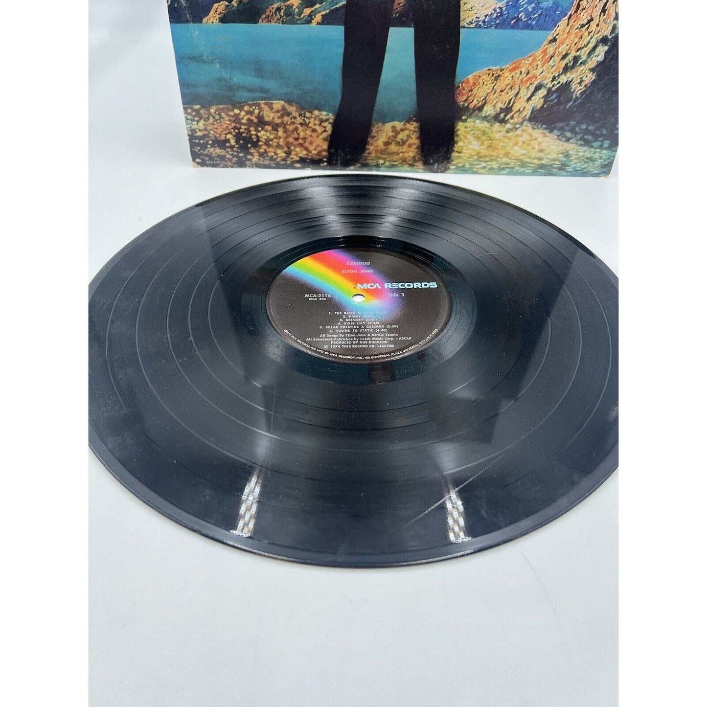 Elton John-Caribou Vinyl LP 1974
