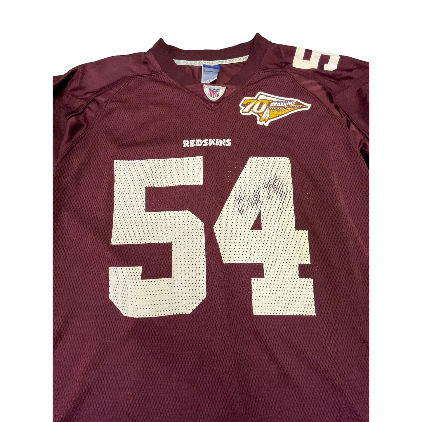 Men's Washington Redskins Jeremiah Trotter Retired Player Jersey XL