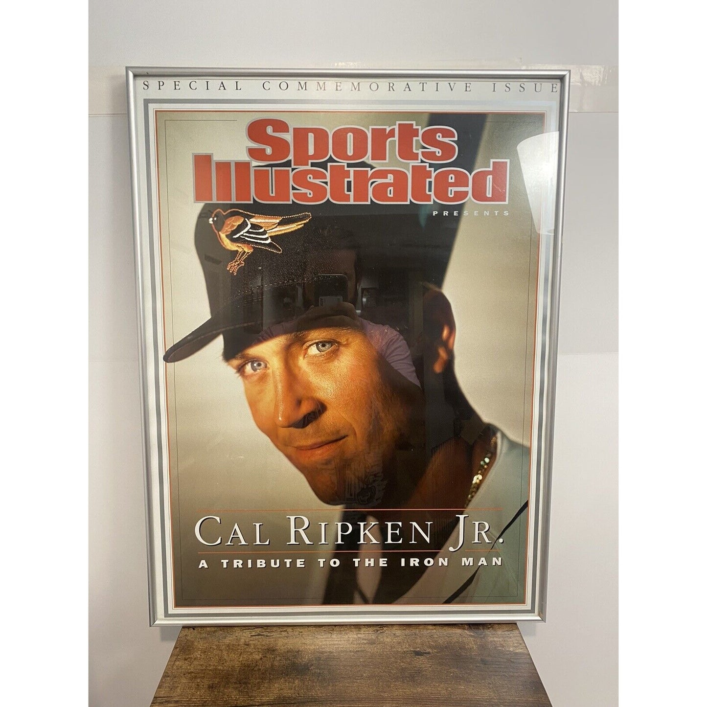 Framed Cal Ripken Jr. Sports Illustrated Commemorative Issue Cover 25x18.5