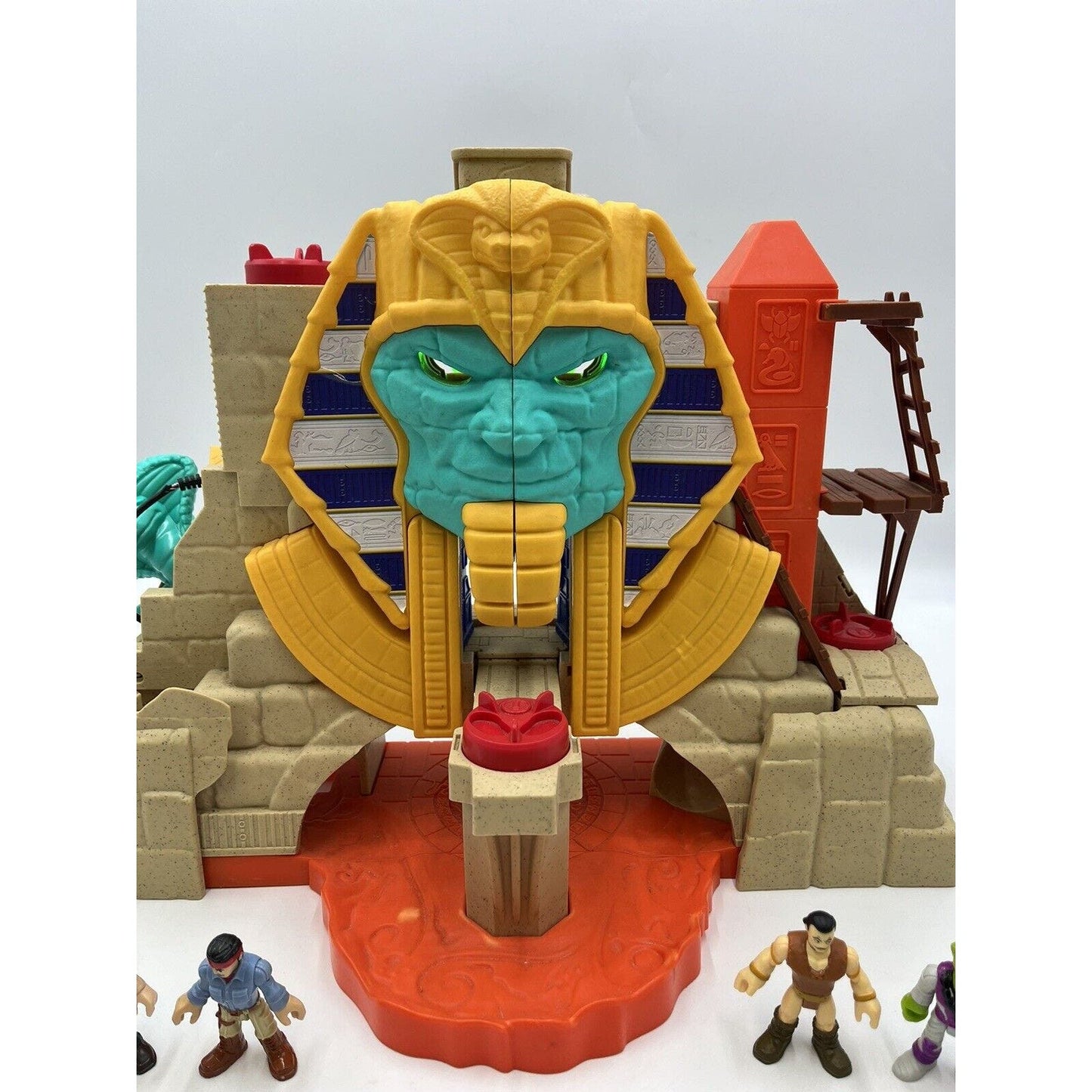 Fisher Price Imaginext Serpent Strike Pyramid Egyptian Pharaoh Playset