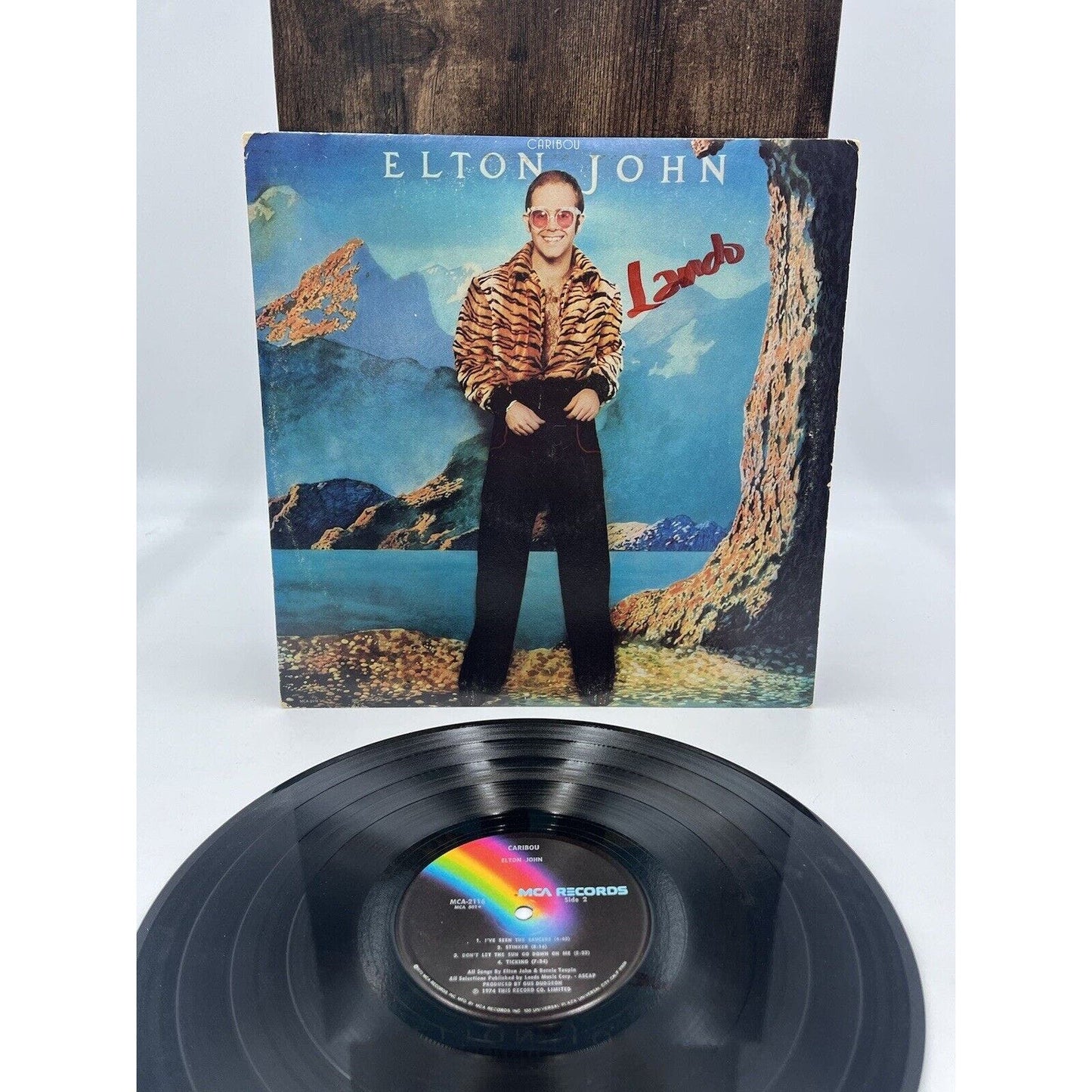 Elton John-Caribou Vinyl LP 1974