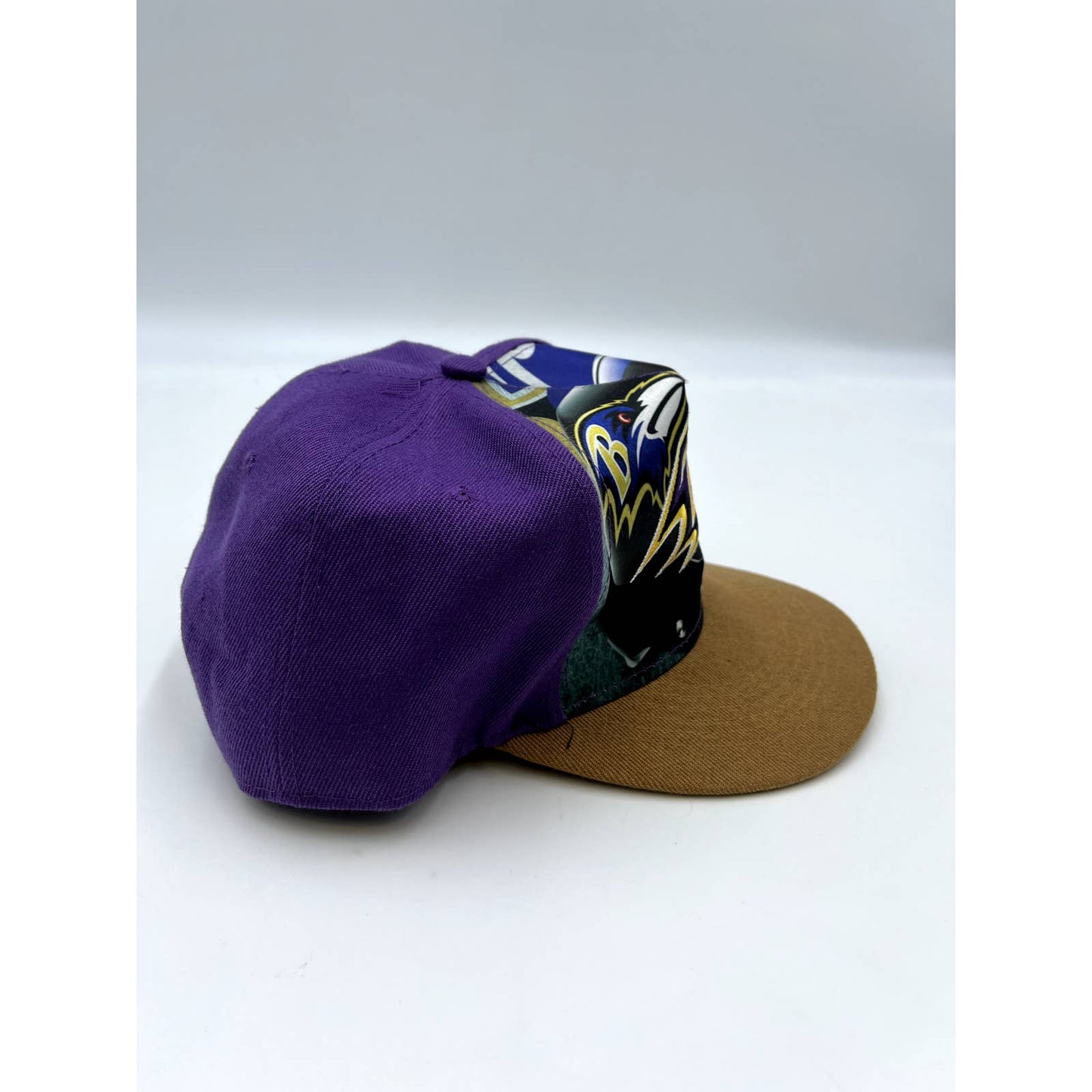 Baltimore Ravens Purple & Tan snapback adjustable Hat Cap NFL