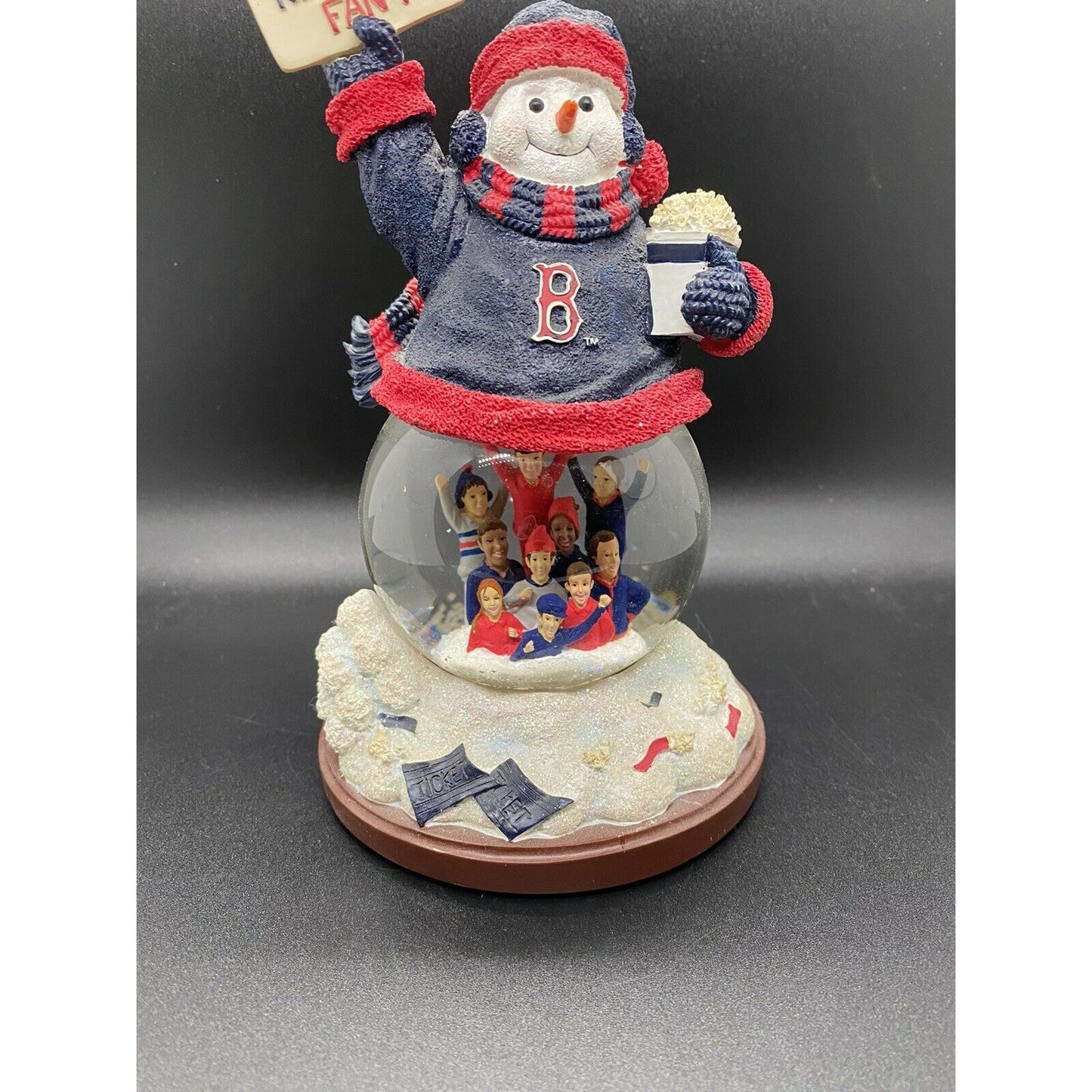 2005 Boston Red Sox Limited Edition “Stadium Snowman” Snow globe 469/3000