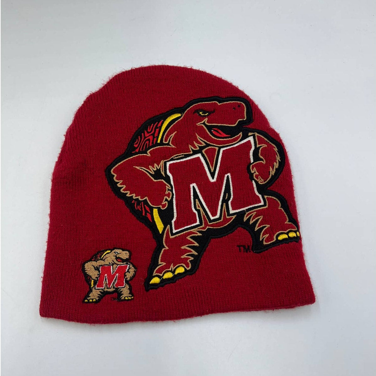 90s Starter University of Maryland Beanie Hat OSA