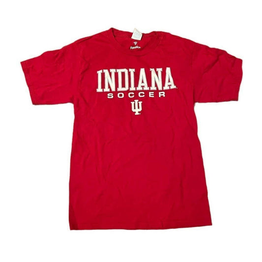 Y2K Indiana Hoosiers Soccer T-shirt size small