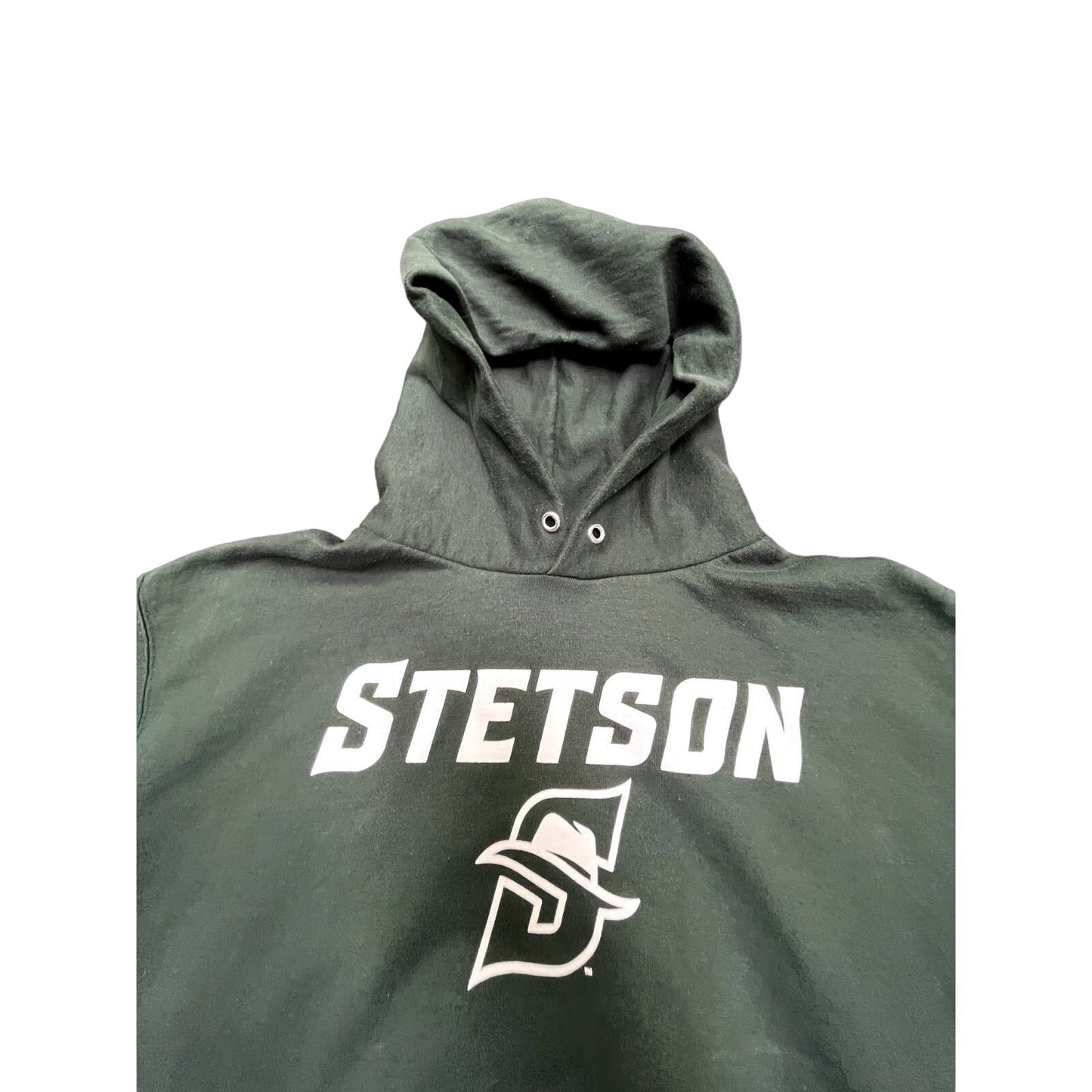 Y2K Stetson University Florida Pullover Sweatshirt Hoodie Sweater Sz L